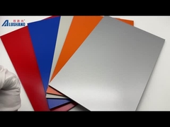 1220 X 2440MM Rose Madder Acm วัสดุประกอบ กันน้ํา 6 มิลลิเมตร Acp Sheet