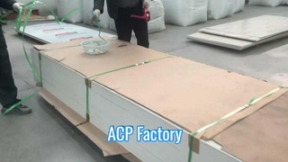 แผ่นคอมโพสิตอลูมิเนียมเคลือบ PE/PVDF ที่ทนทานสำหรับโครงการทางสถาปัตยกรรม