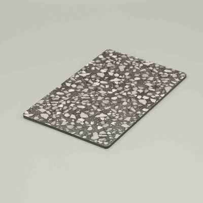 Terrazzo การโฆษณา มาร์บอร์ อลูมิเนียมผนังผสม อลูมิเนียมผนังผสมแผ่น