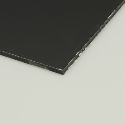 กาแฟเข้ม แผ่นผสมอลูมิเนียม สําหรับการก่อสร้าง การตกแต่งอาคาร 4MM 1.22*2.44m ACM ACP วัสดุตกแต่งผนัง