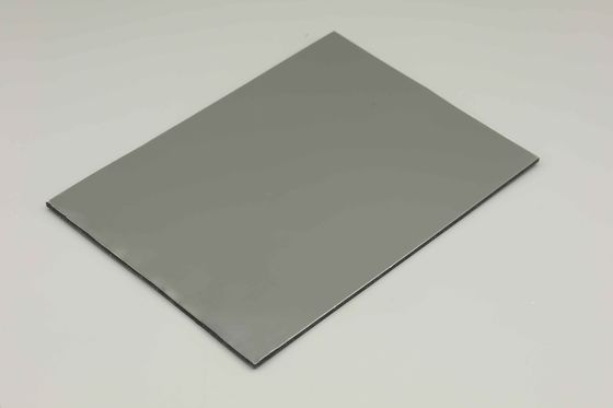 0.06mm - 0.50mm Pvdf แผ่นผสมอลูมิเนียม ผนังคลุมตกแต่ง แผ่น Acp กระจกกระจ่าง