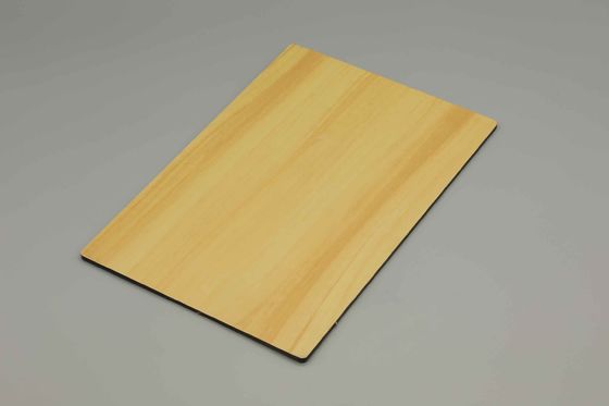แผงคอมโพสิตอลูมิเนียมเคลือบไม้สำหรับงานผนังภายนอก | แผ่น PVDF ACP 1220x2440mm