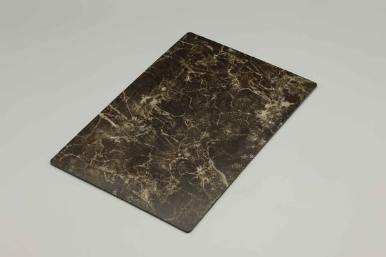 1220 X 2440MM 4MM มาร์บอร์ Acp พานิลประกอบ 3mm อลูมิเนียมประกอบ