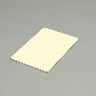 3MM B1 แผ่นผสมอัลลูมิเนียมที่ป้องกันไฟ สีขาว 6mm Acp Sheet