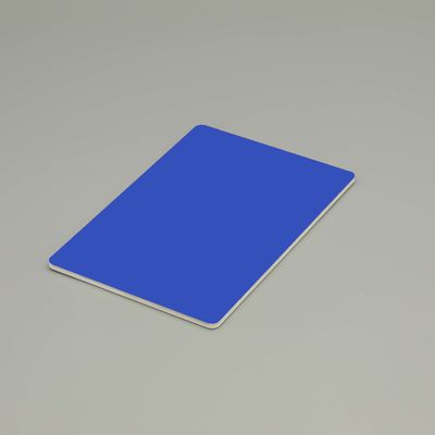 แผ่นอลูมิเนียมคอมโพสิต B1 ทนไฟ สีน้ำเงินทะเล | 3–7 มม. ACP