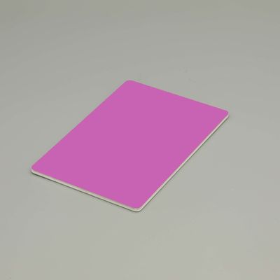 1220 X 2440MM Rose Madder Acm วัสดุประกอบ กันน้ํา 6 มิลลิเมตร Acp Sheet