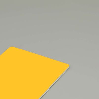 แผ่นผสมอัลลูมิเนียม PVDF อีวอรี่ 4 มม.