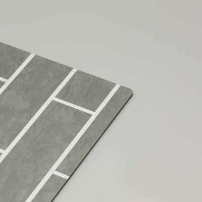 แผ่น ACP ผิวหินอ่อน 4 มม. - กันรอยขีดข่วน ขนาดมาตรฐาน 1.22x2.44 ม.