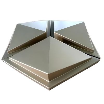3003 8 มม ถึง 210 มม อลูมิเนียมฟูเนียร์คลายผนัง 3d สําหรับตกแต่งอาคาร