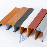 ศูนย์การค้า อลูมิเนียม Baffle ห้องแสดงสินค้า