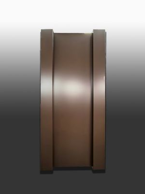 2.00MM ไม้เมล็ดอลูมิเนียมฟูเนียร์ผ้าม่านผนังคลายหน้าผนังตกแต่งหน้าผา สําหรับการตกแต่งภายนอกอาคาร