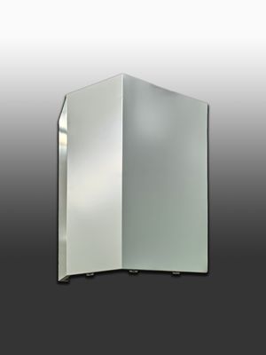 ผนังเคลือบหน้าผนัง แผ่นอัลลูมิเนียมฟานเนอร์สําหรับการตกแต่งผนัง